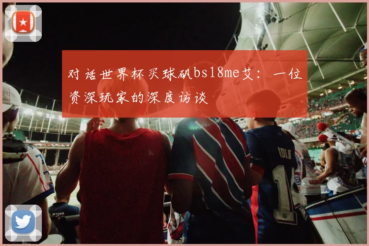 对话世界杯买球矾bs18me艾：一位资深玩家的深度访谈