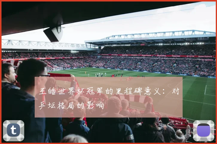 王皓世界杯冠军的里程碑意义：对乒坛格局的影响